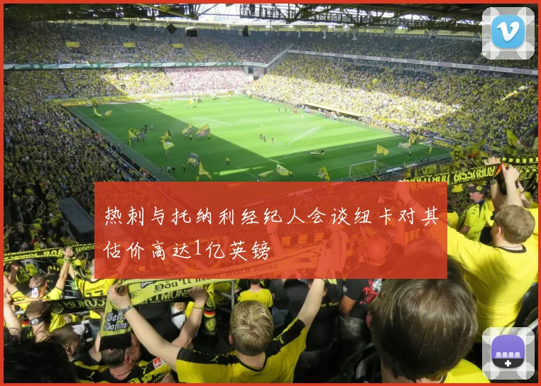 热刺与托纳利经纪人会谈纽卡对其估价高达1亿英镑