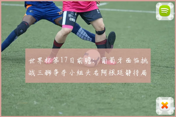 世界杯第17日前瞻：葡萄牙面临挑战三狮争夺小组头名阿根廷静待局势变化
