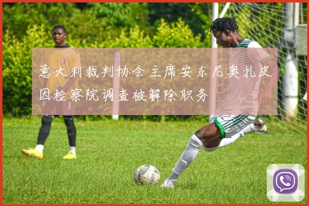 意大利裁判协会主席安东尼奥扎皮因检察院调查被解除职务